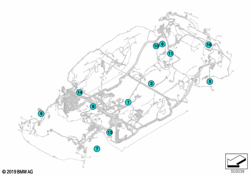 Genuine BMW 61131378463 G20 Housing (Inc. M340i, 330e & 320i 1.6) | ML Performance EU Car Parts