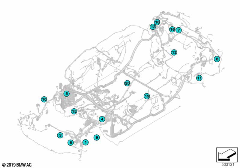 Genuine BMW 61139291135 F40 F39 Socket Housing (Inc. 118d) | ML Performance UK Car Parts