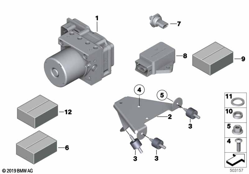 Genuine BMW 62108323290 Accelerating Sensor YRS 3 EB050 (Inc. M6 GT3) | ML Performance UK Car Parts