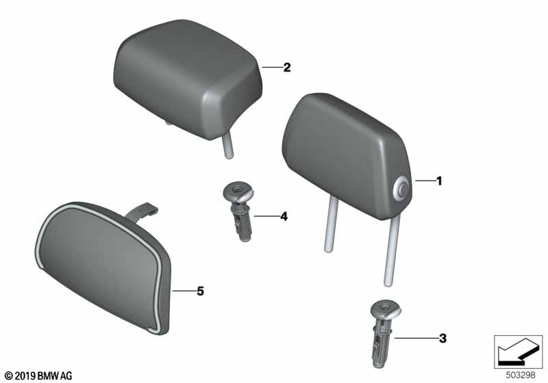 Genuine BMW 52207938501 G05 G07 Guide Bush ELFENBEINWEISS (Inc. X7 M50dX, X5 45eX & X7 50iX) | ML Performance UK Car Parts
