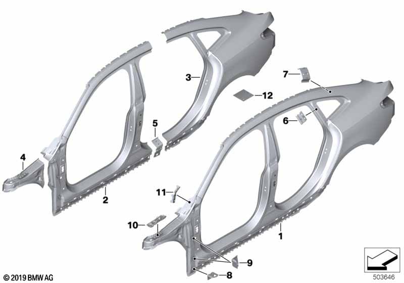Body-side frame