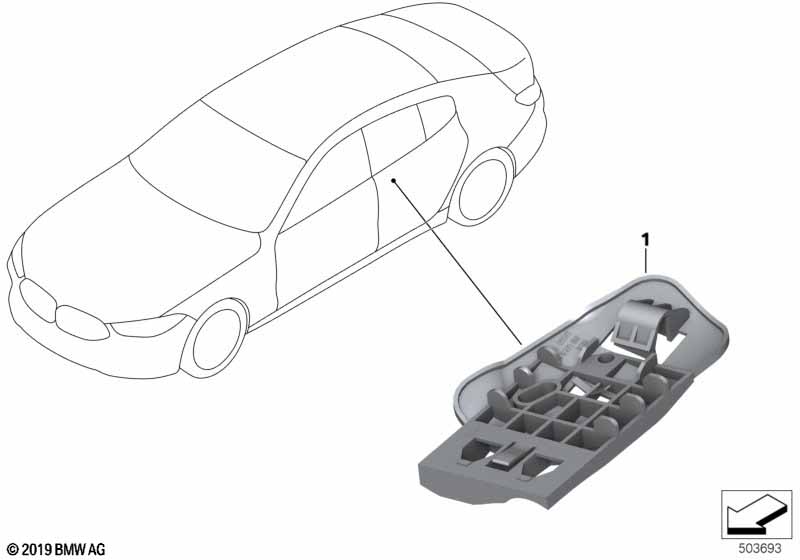 Control unit holder seat heating