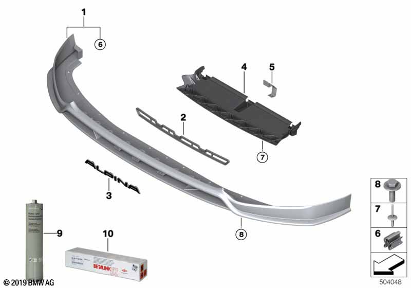 Genuine BMW 51117997336 Label Alpina (Inc. Alpina B7) | ML Performance UK Car Parts
