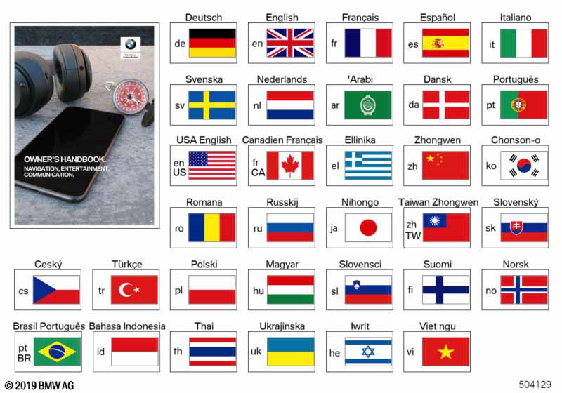 Genuine BMW 01402722435 Owner's Handbook, Nav & Infotainment DA (Inc. 730d, 518d & 740LiX) | ML Performance UK Car Parts