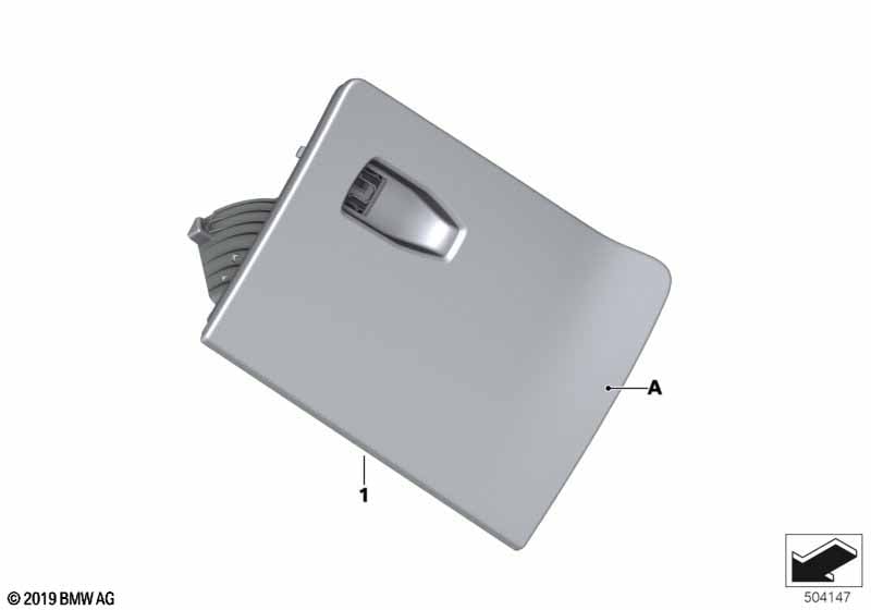 Individual instrument panel mount. parts