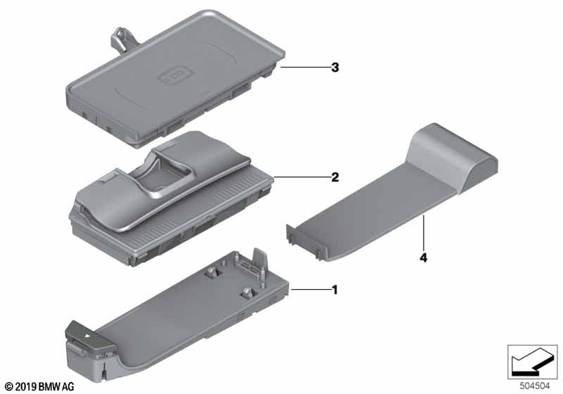 Separate components telephony WCA/NFC