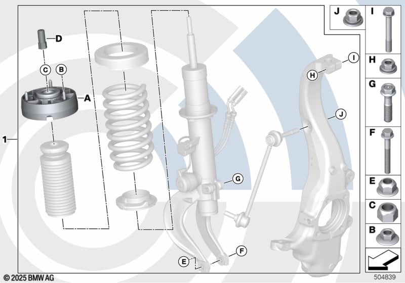 Repair kit, support bearing