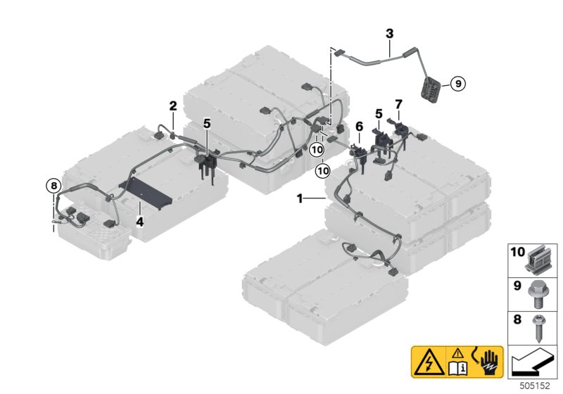 Genuine BMW 61279455497 G05 Csc Wiring Harness (Inc. X5 45eX) | ML Performance UK Car Parts