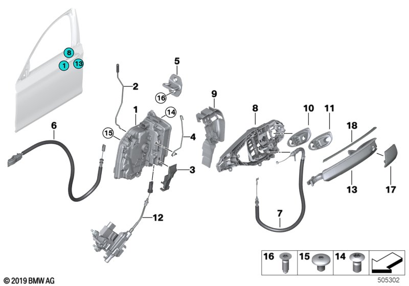 Genuine BMW 51217377246 G11 Attachment Cap, Right (Inc. 740dX, 740Li & 730d) | ML Performance UK Car Parts