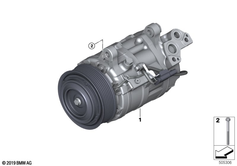 Air conditioning compressor