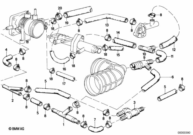 Vacuum control - engine