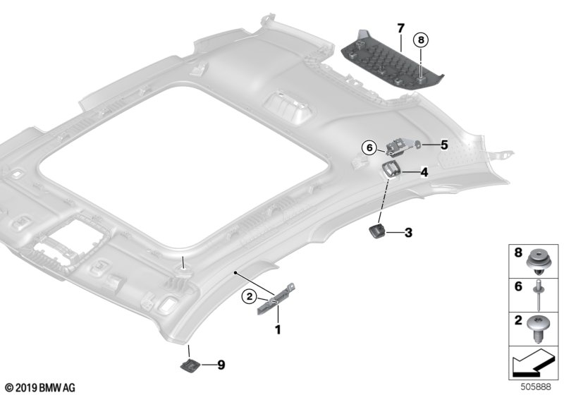 Genuine BMW 51167475559 F44 Deflector Plate, Left (Inc. M235iX, 218i & 220d) | ML Performance UK Car Parts