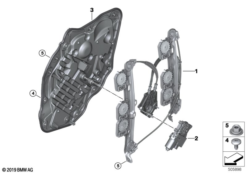 Genuine BMW 51217483855 F44 Acoustic Cover, Rear Left (Inc. M235iX, 218i & 228iX) | ML Performance UK Car Parts