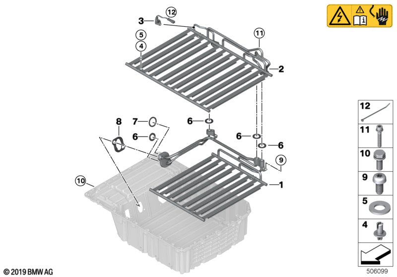 Genuine BMW Mini 61278638444 F45 G11 G01 Plastic Washer 10X5.8X1.5-PA6 (Inc. X3 30eX, 745Le & i8) | ML Performance UK Car Parts