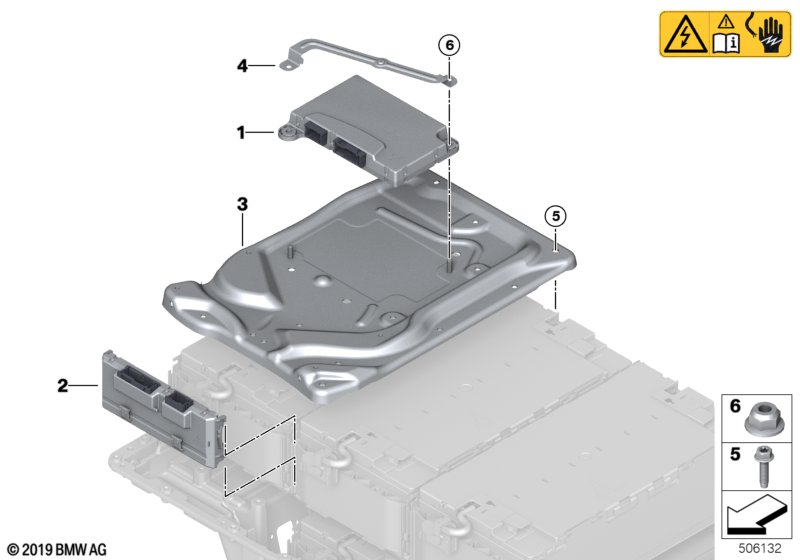 Genuine BMW 61278667593 G30 F15 G12 Cell Monitoring Circuit (Inc. 740e, 740LeX & 225xe) | Duco Car Parts UK Car Parts