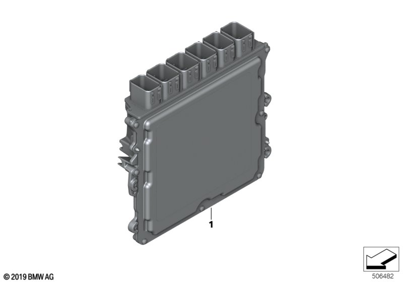 Base control module DME 86T0