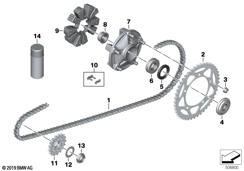 Torque-transfer mechanism, motorcycle