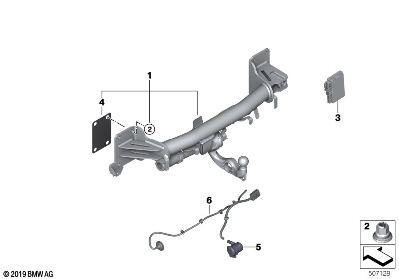 Genuine BMW 61129834453 Wiring Set (Inc. X5) | Duco Car Parts UK Car Parts
