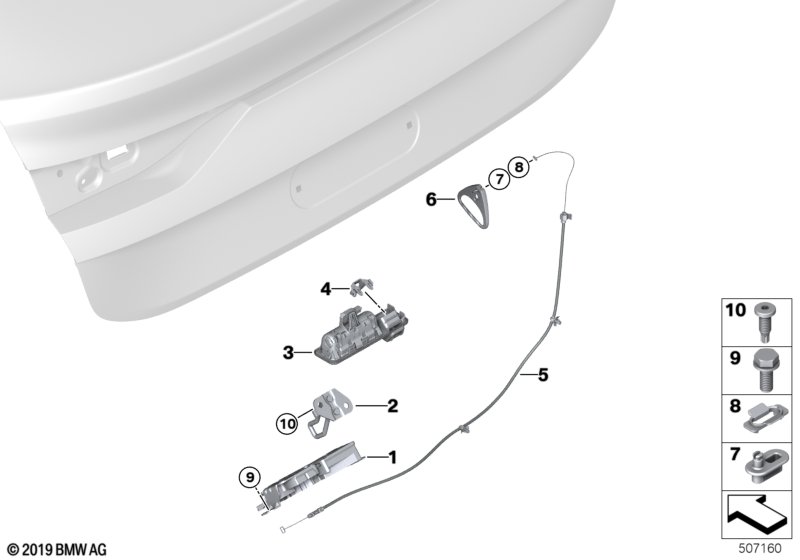 Tailgate closing system