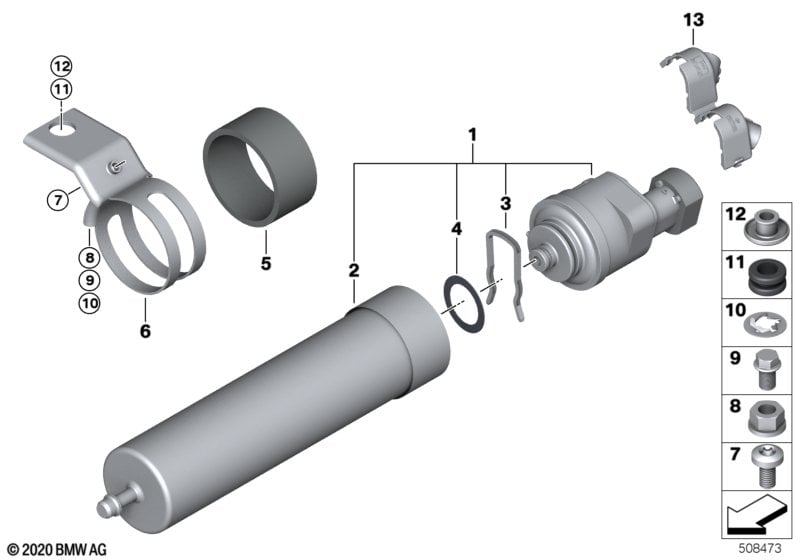 Fuel strainer with heating