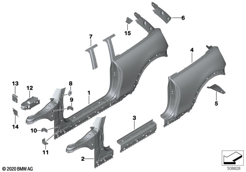 Body-side frame