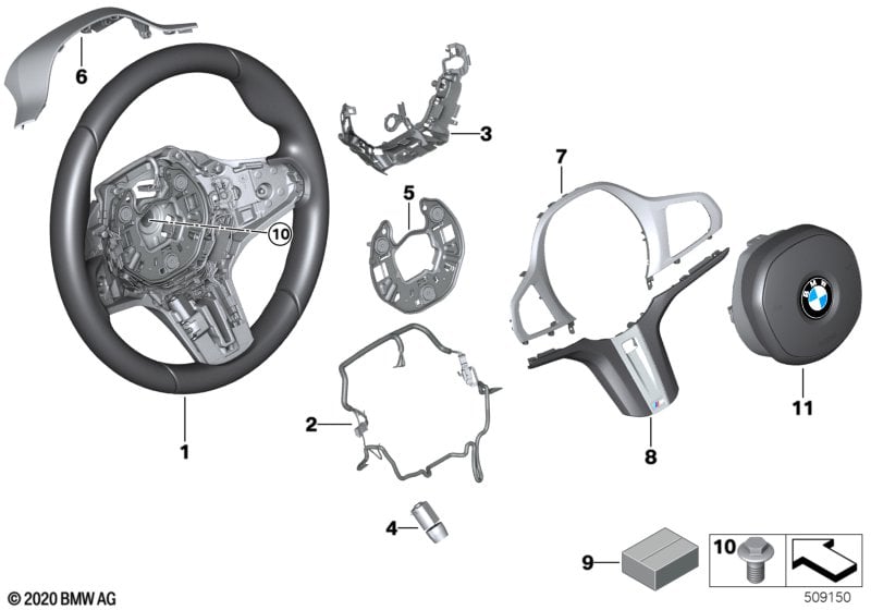 M sports strng whl,airbag,multifunction