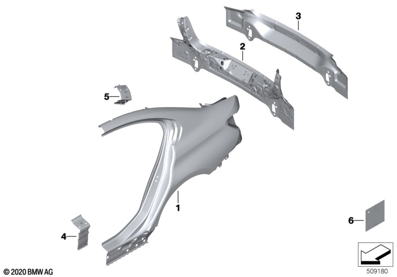 Side panel/tail trim