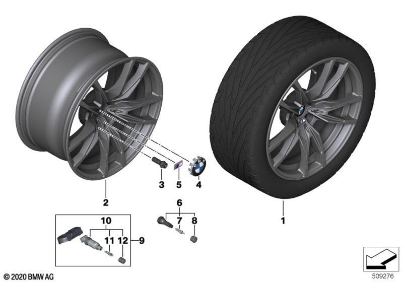 BMW LA wheel 824M - 18