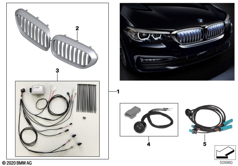 Exterior trim components