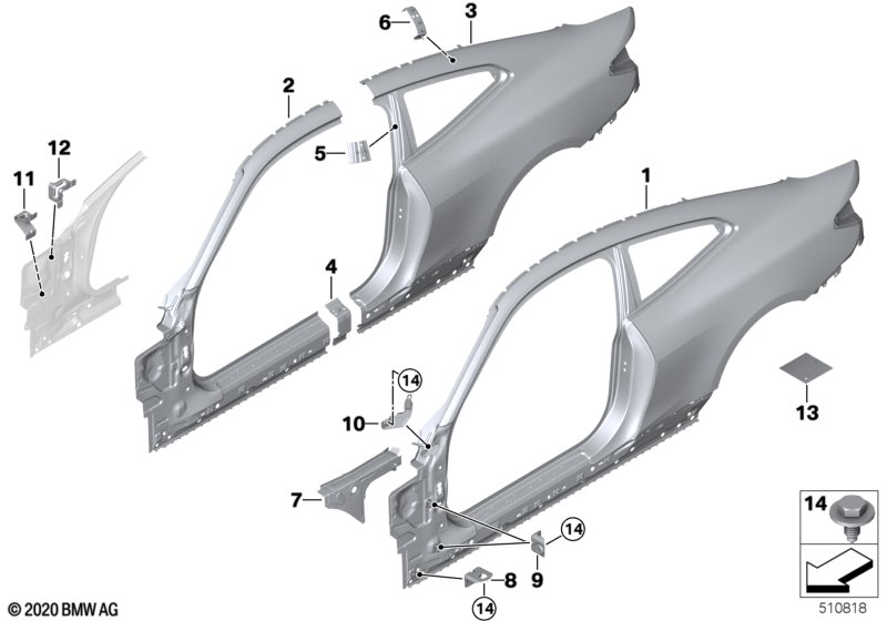 Body-side frame