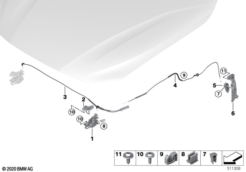 Front hatch / locking system