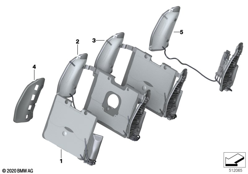 Seat, front, comfort functions