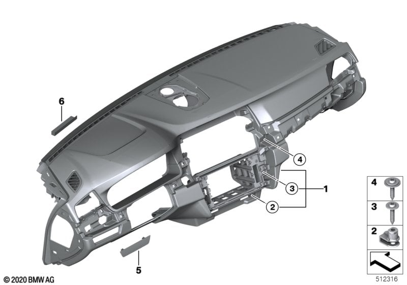 Trim panel dashboard