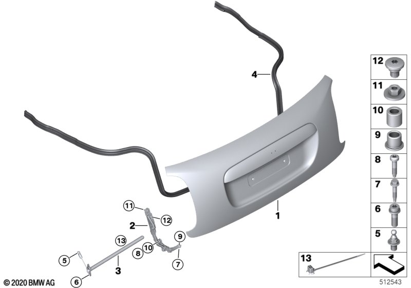 Trunk lid