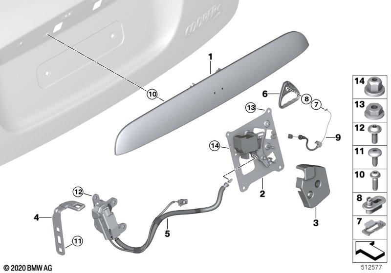 Tailgate closing system