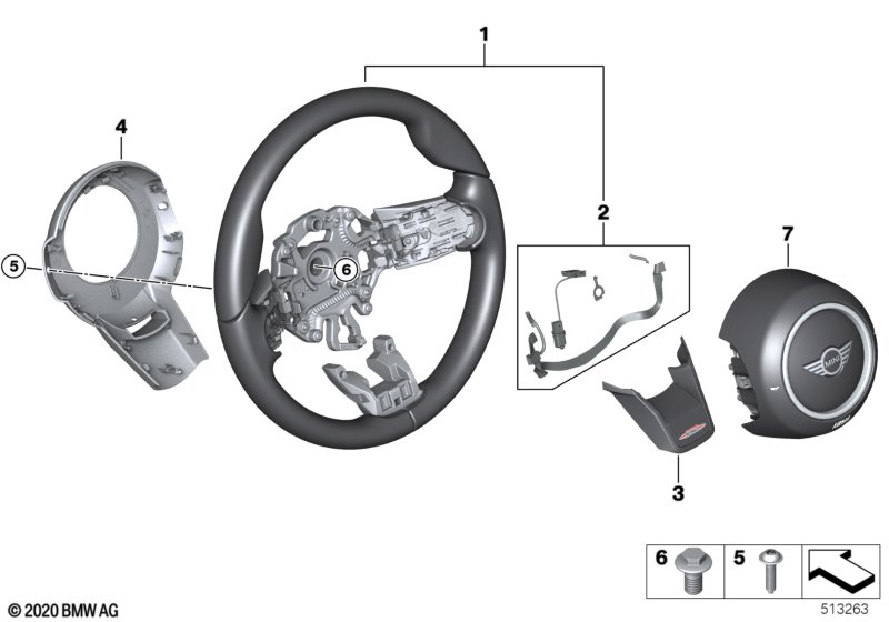 JCW steering wheel