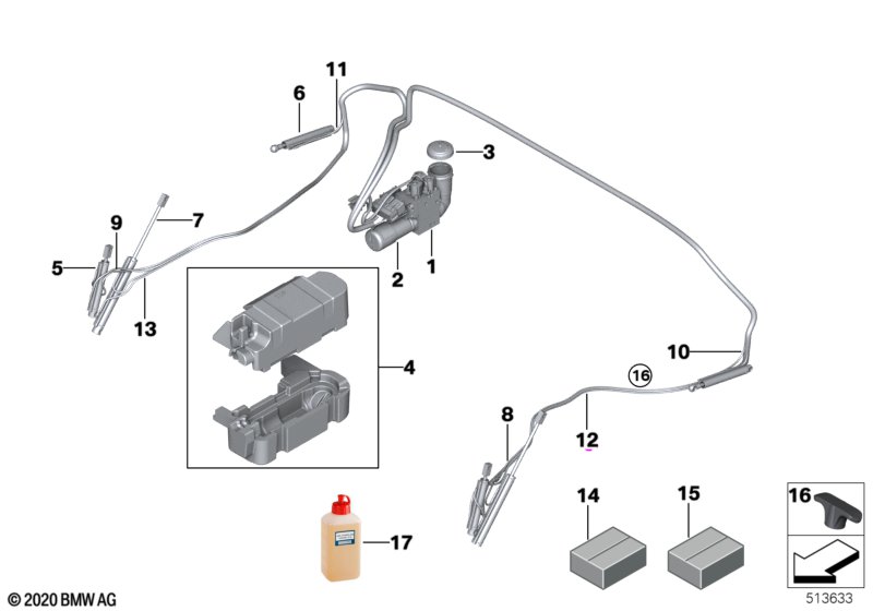 Skládací střecha hydraulika