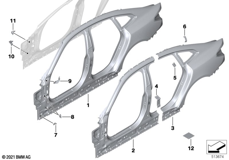 Body-side frame