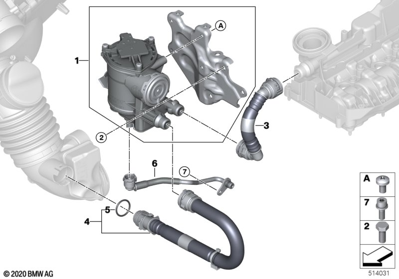 Crankcase-Ventilation