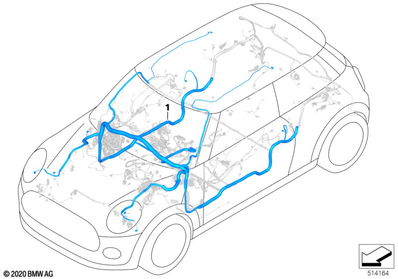 Repair cable, airbag