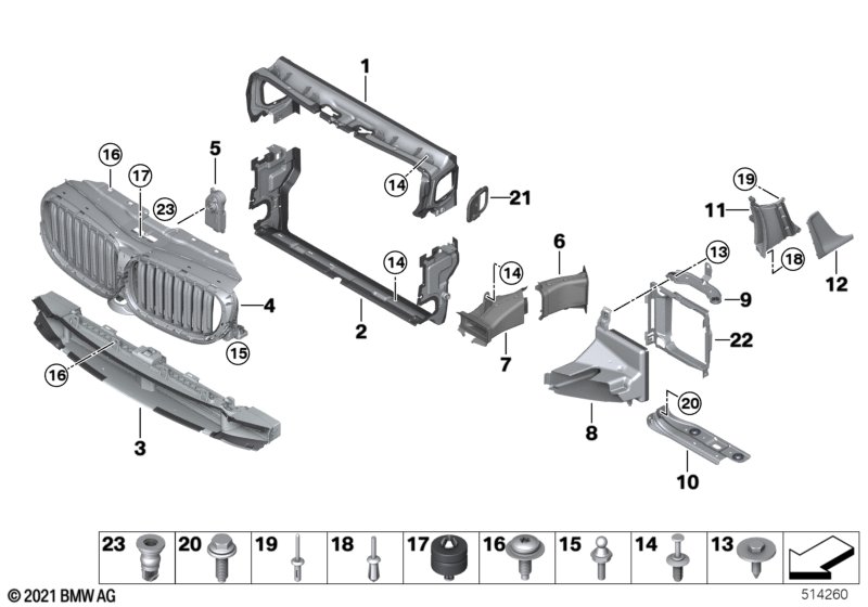 Genuine BMW 51747365631 Air Duct, Brake, Wheelhousing, Left | ML Performance UK Car Parts