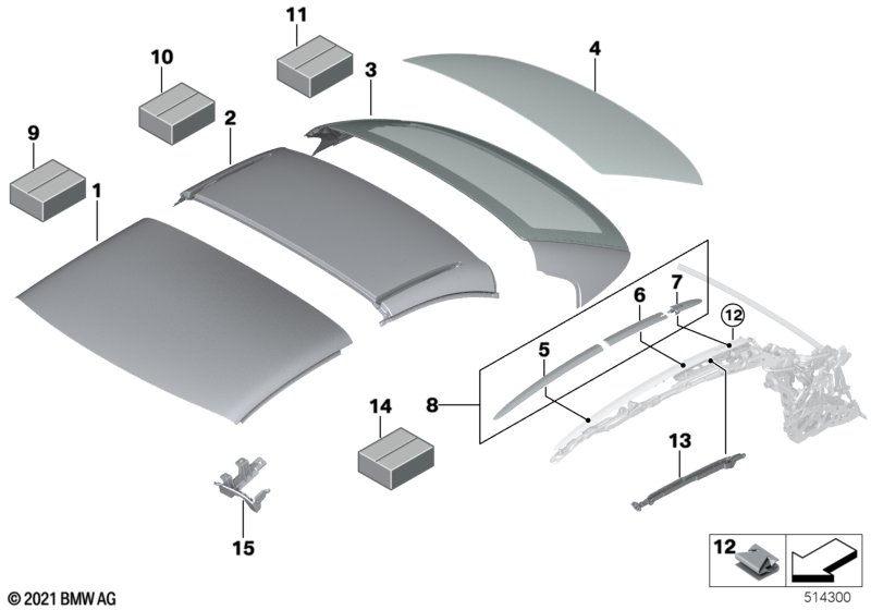 Roof shells