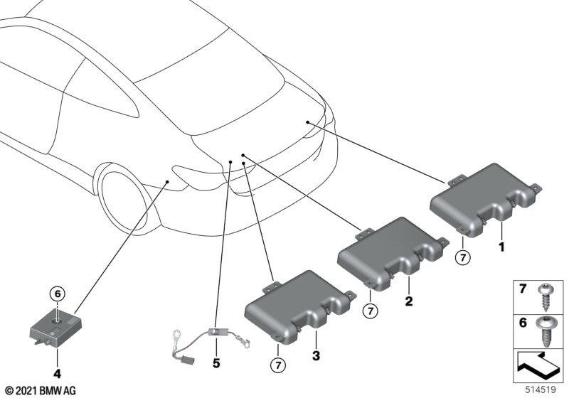 Single parts antenna