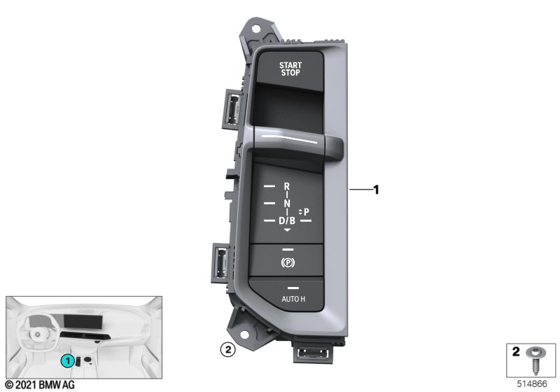 Gear selector switch