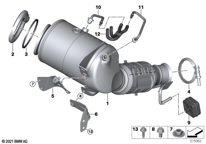 Ottopartikelfilter motornah