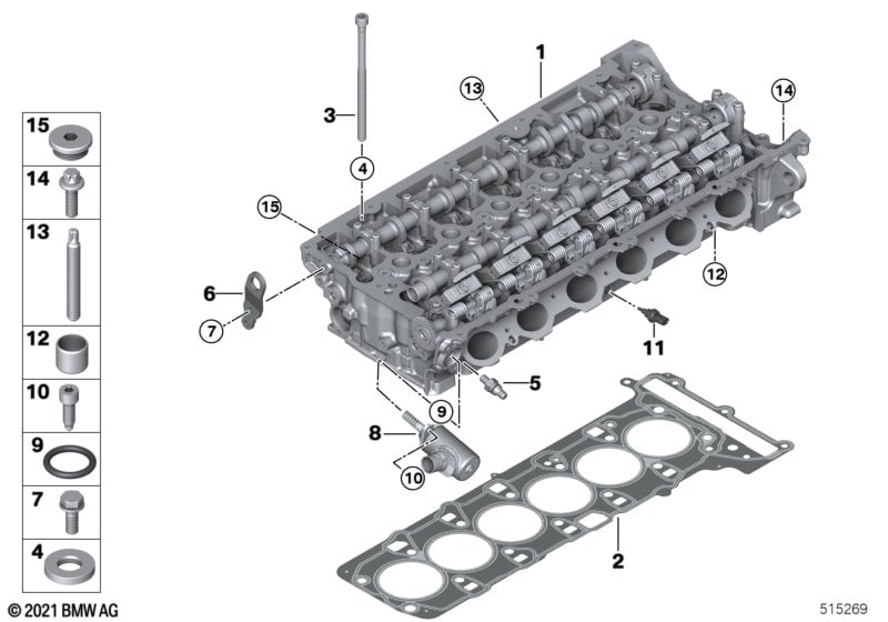 Cylinder Head/Mounting parts