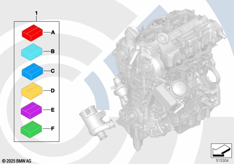 Installation kit powertrain