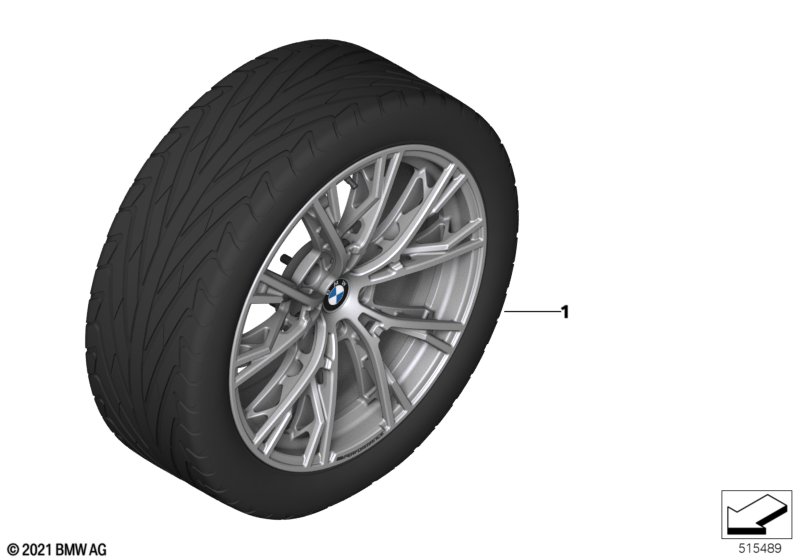 BMW LA wheel M Perf. Y-spoke 1111M- 19