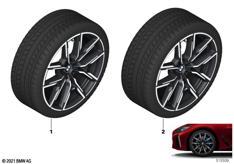 Winter wheel w/tire M Y-sp.859M - 19