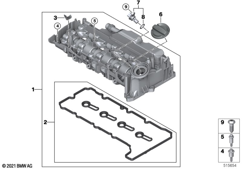 Cylinder head cover